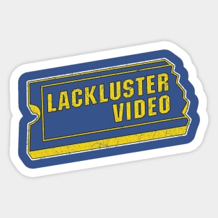 Lackluster Video Sticker